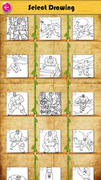 Coloring Green Giant游戲截圖5
