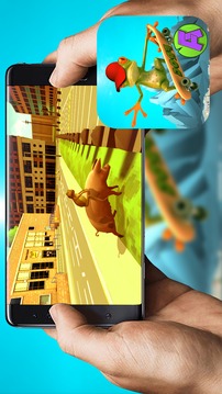 Funny Frog in Amazing City游戲截圖3