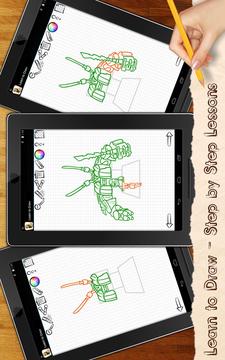 How to Draw Ninjago Spinjitzu游戲截圖2