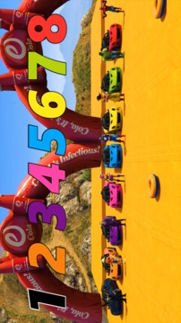 Superheroes Car Stunts: Top Speed Racing Games游戲截圖4
