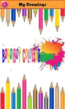 Boboiboy Coloring游戲截圖1