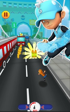 Hero Boboiboy Run游戲截圖1