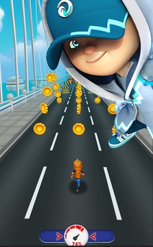 Hero Boboiboy Run游戲截圖3