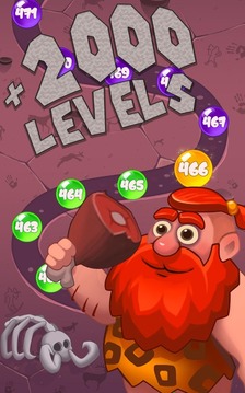 Stone Age Bubble Popper游戲截圖4