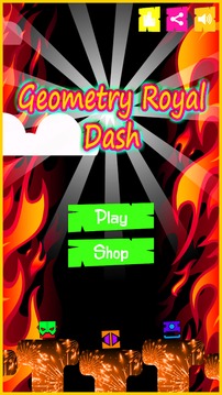 Black Fire : Geometry Dash 2018游戲截圖4