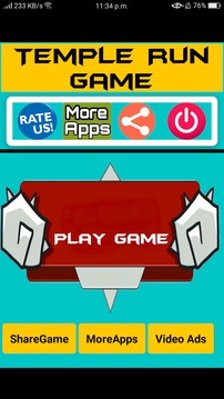 Temple Run 3D Game - Lite (Play & Game)游戲截圖4