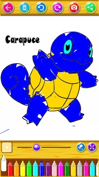 Coloring Book of Pokem Monsters游戲截圖2