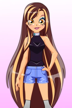 Rocks Style Fashion Games DressUp游戲截圖4