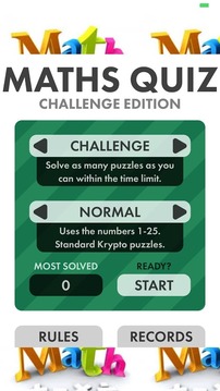 Math Quiz Puzzle游戲截圖3