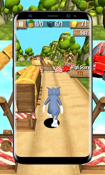 Subway Tom Running Clash Jerry Escape游戲截圖1