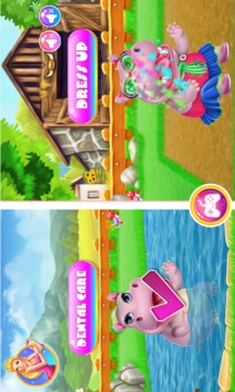 Hippo Dentist Care - Free Games游戲截圖3