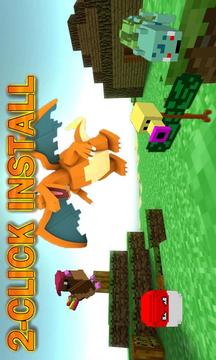 Mod Pixelmon Craft-Go World for MCPE游戲截圖3