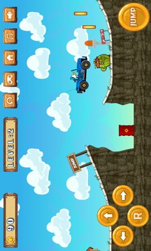 Hill Climb Mr. Donald Duck游戲截圖2