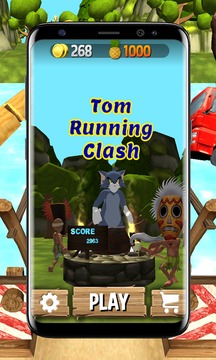 Subway Tom Running Clash Jerry Escape游戲截圖2