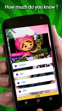Team Umizoomi Trivia Quiz游戲截圖4