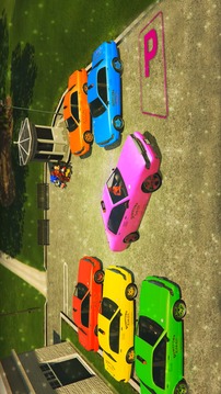 Superhero Taxi Driver: Stunt Racing Games游戲截圖2
