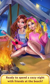 Girls Beach Party Night Salon游戲截圖1