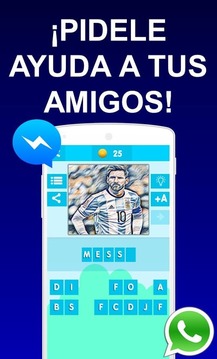 Adivina el jugador del mundial Rusia 2018游戲截圖3
