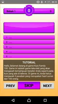 Kuis Family 100 Indonesia Pro游戲截圖4