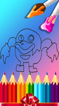 Ugandan knuckles Colloring Book游戲截圖2