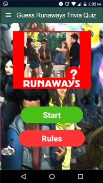 Guess Runaways Trivia Quiz游戲截圖4
