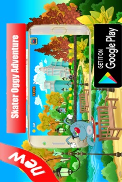 Skater Oggy Adventure游戲截圖2