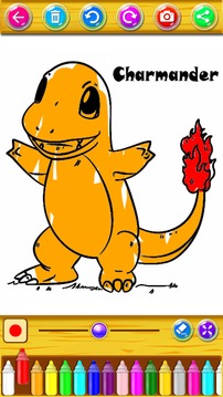 Coloring Book of Pokem Monsters游戲截圖3