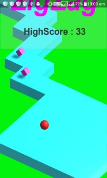 ZigZag Ball Game游戲截圖1
