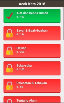 New Cari Kata Indonesia - 2018游戏截图2