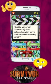 Survivor All Star Bilgi Ve Tahmin Yar??mas?游戲截圖5