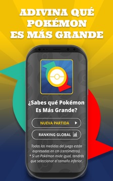 Qué Pokémon Es Más Grande游戲截圖4