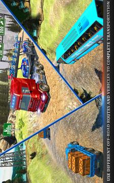 Offroad Police Transporter: Police Cargo Games游戲截圖5