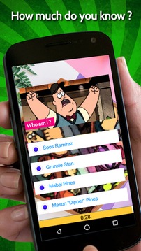 Gravity Falls Trivia Quiz游戲截圖1