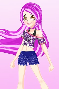 Rocks Style Fashion Games DressUp游戲截圖5