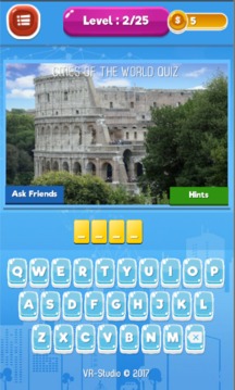 Cities of the World Quiz -Guess the City游戲截圖3
