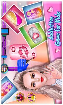 Valentine Love Fashion Nail Art Salon游戲截圖1