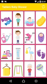 Baraja y Carta - Lotería Baby Shower游戲截圖2