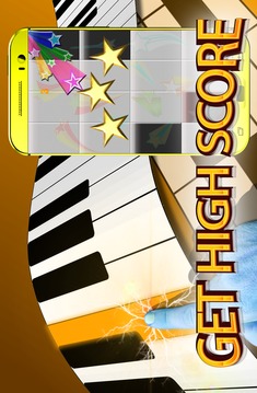 Steve Aoki Lauren Jauregui - All Night - Piano Tap游戲截圖2