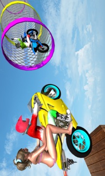 Impossible Moto Bike BMX Tracks Stunt游戲截圖2