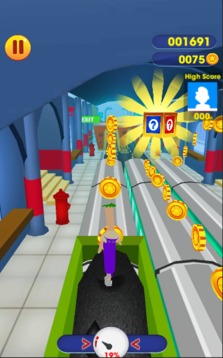 Subway Phineas and Ferb游戲截圖1