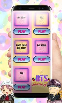 KPOP BTS SONG PIANO游戲截圖3