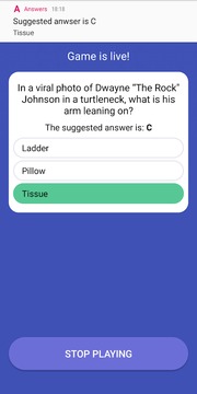 Answers for HQ Trivia游戲截圖4