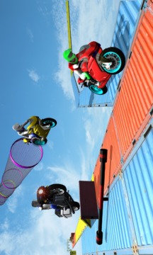 Impossible Moto Bike BMX Tracks Stunt游戲截圖4