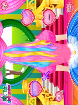 Long Hair Princess Hair Salon - Free Games游戲截圖3