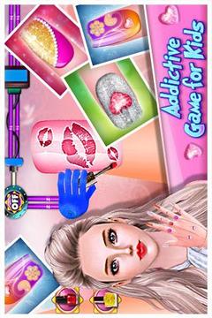 Valentine Love Fashion Nail Art Salon游戲截圖5