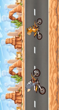 Jerry Moto Race And Tom游戲截圖2