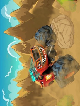 blaze car Monster Machines游戏截图1