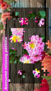 Jigsaw puzzle: Flower game blossom saga for family游戲截圖1