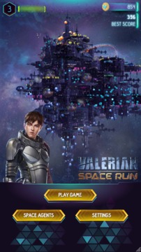 Valerian Space Run adventure 3D游戲截圖4