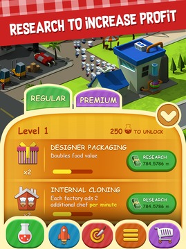 Idle Food Tycoon - Burger Clicker Games游戲截圖4